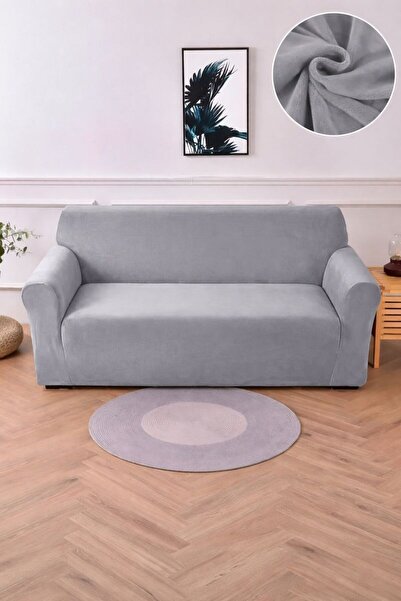 naniland.ro Velvet 2-Seater Sofa Cover, Premium Elastic – Complete Protection...