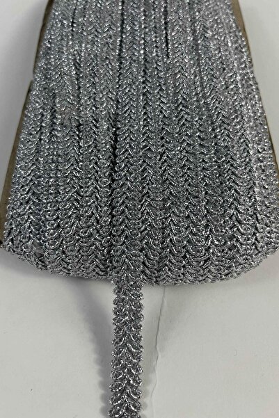 Hobigram Silver Glitter Ram Horn Ribbon – Decorative Border Trim and Handicra...