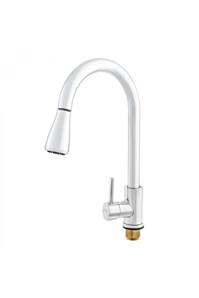 Champion Kitchen Faucet with Pull-Out Shower 2 Functions NEO-014 CHROME