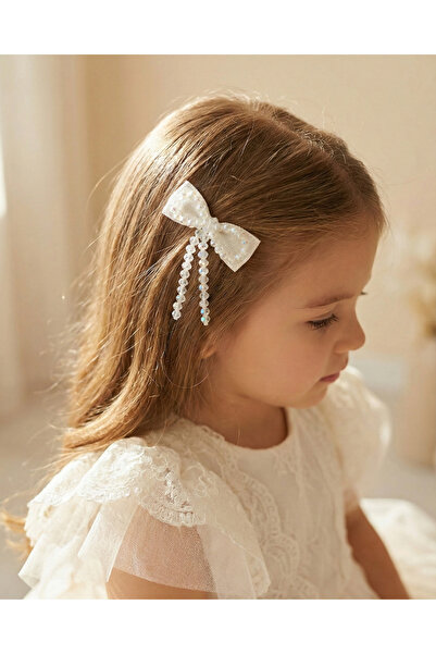 B&ES Acc. Handmade Crystal Bead Bow Clasp