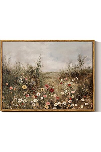 ALAYRA International لوحة جدارية قماشية جميلة مؤطرة مقاس 8×10 بوصات، هدية ديك...