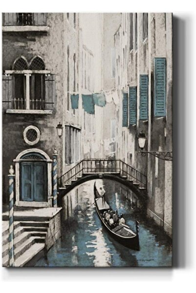 ALAYRA International لوحة جدارية قماشية جميلة مؤطرة 40×60 سم، ديكور منزلي عصر...