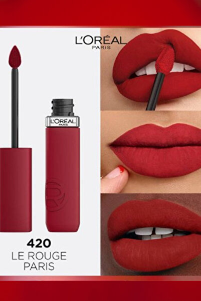 L'oreal Paris Infallible Matte Resistance 420 Le Rouge Paris