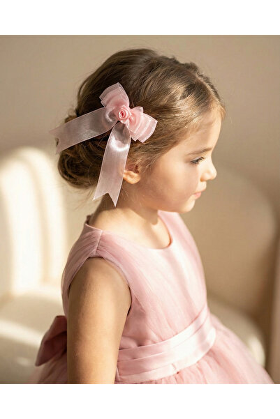 B&ES Acc. Handmade 2-Piece Chiffon Ribbon Buckle