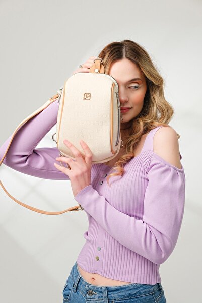 Just Polo Beige Women's Crossbody Adjustable Strap Body Bag Bodybag Mds4044