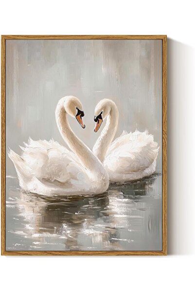 ALAYRA International Beautiful Canvas Wall Art Framed 30x40cm Elegant Modern ...