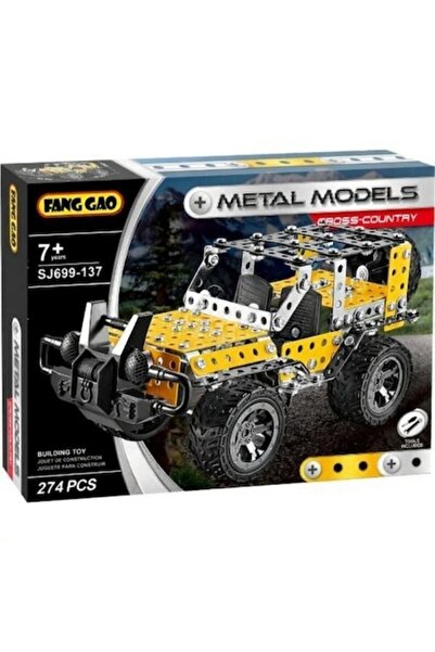 OEM Metal construction set Offroad car 274 pieces