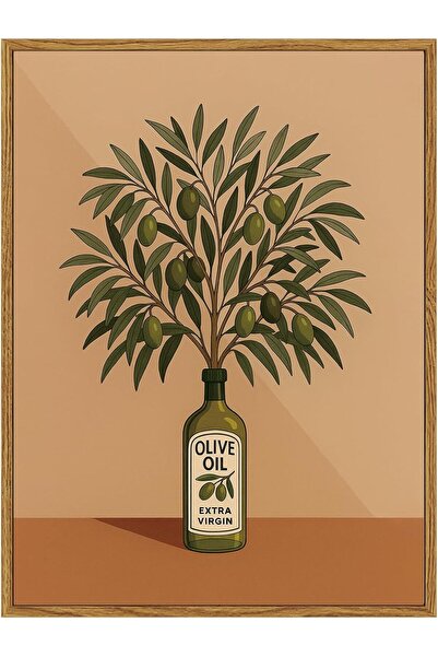 ALAYRA International Beautiful Canvas Wall Art Framed 30x40cm Elegant Modern ...