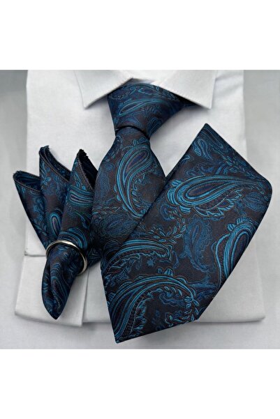 ilayda emir PREMIUM TASARIM ERKEK YAKA MENDİLLİ KRAVAT