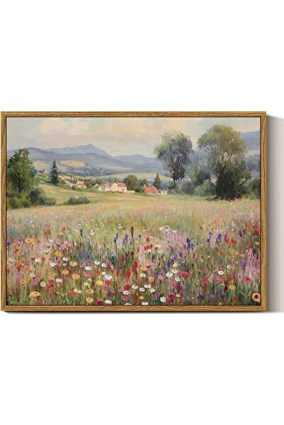 ALAYRA International لوحة جدارية قماشية جميلة مؤطرة، مقاس 30×40 سم، ديكور منز...