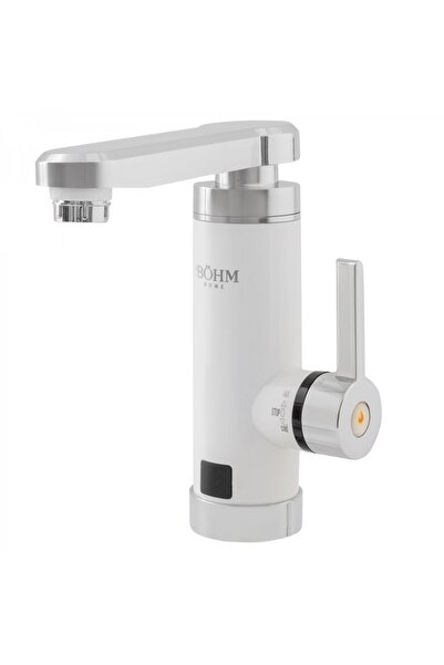 BÖHM Electric Faucet with L-shaped Rotating Pipe, Digital Display BY-32-1 3000 W