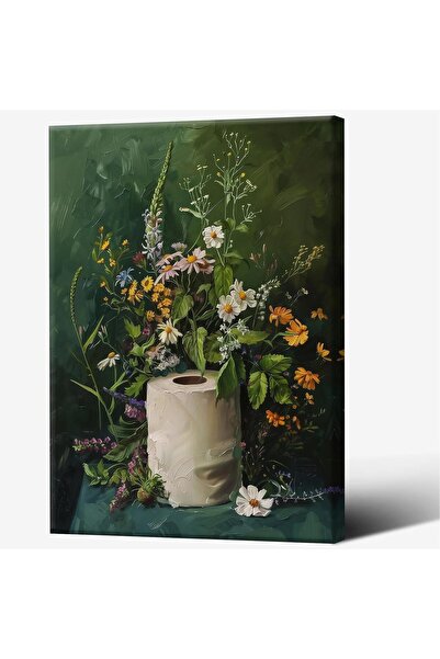 ALAYRA International Beautiful Canvas Wall Art Framed 60x80cm Elegant Modern ...