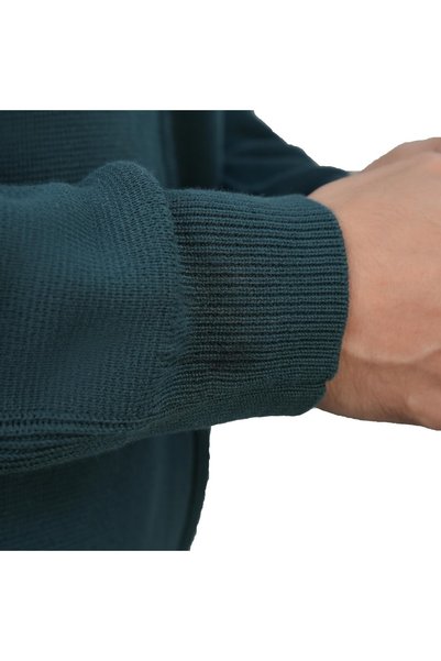Giordano Men's Full-Zip Mock Neck Textured Knit Cardigan