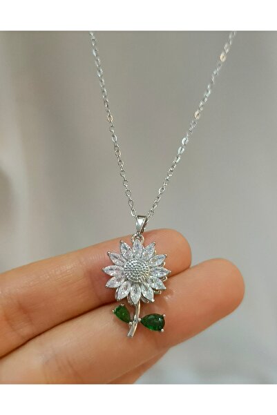 DuRu LiNe Dönen Papatyalı Stres Kolyesi – Şık Tasarım, Rahatlatıcı Aksesuar