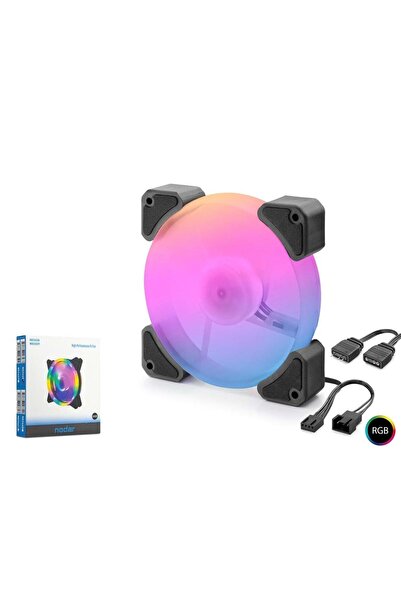 HADRUN بيانات هادرون-z261 Nd2661 مروحة الحالة Argb 12 سم سوداء