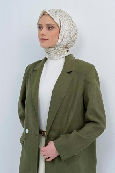 Armine Eșarfă din mătase pură tip twill 9502D 80