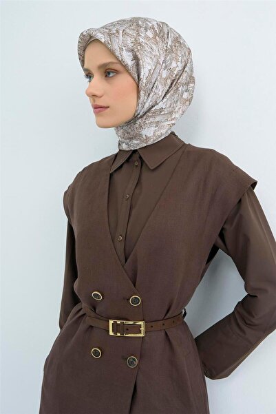 Armine Eșarfă din mătase pură tip twill 9546D 07