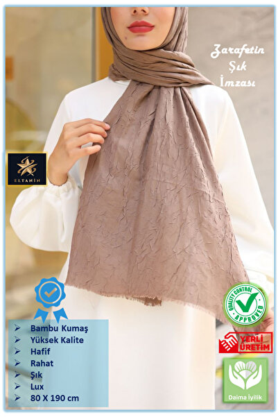 Güneş Bamboo Kashmir Shawl (Hijab Clothing, High Quality, Lightweight, Comfor...