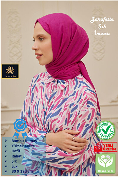 Güneş Bamboo Kashmir Shawl (Hijab Clothing, High Quality, Lightweight, Comfor...