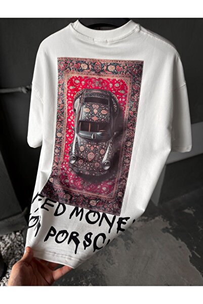 badgerclo Oversized Patch Printing Printed T-Shirt