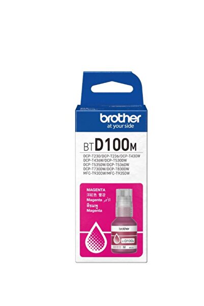 Brothers حبر Brother data-u293 BTD100M باللون الأحمر الماجنتا، 5000 صفحة، حبر...