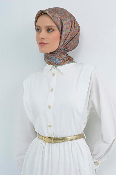 Armine Eșarfă din mătase pură tip twill 9518D 83