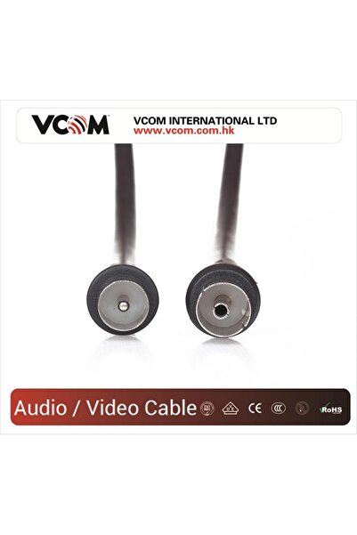 VCOM Data-p757 cv602-b 5mt analog black tv extension