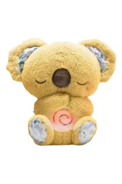 OEM Sleep Koala plush toy, with breathing light and music, soft material, for...