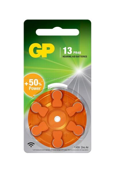 GP Data-c11 za13 1.4v button headphone battery 6 pack