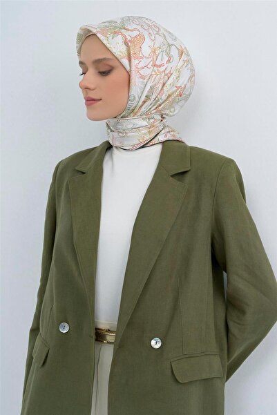 Armine Eșarfă din mătase pură tip twill 9545D 52