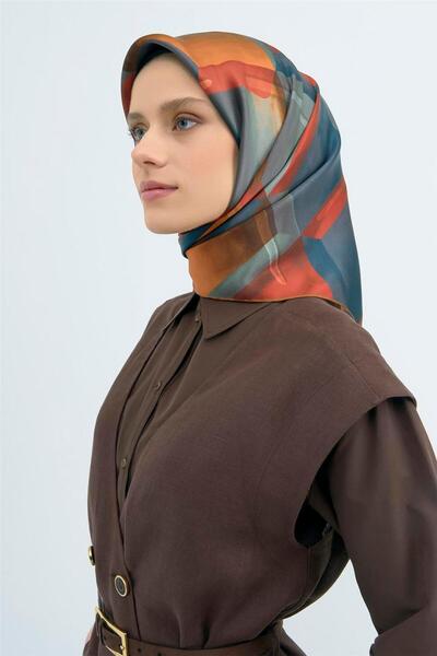 Armine Eșarfă din mătase pură tip twill 9510D 83