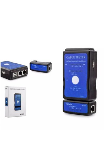 Universal Hadron Hdx6512 Cable Test Device RJ11 + RJ45 + RJ12 + USB