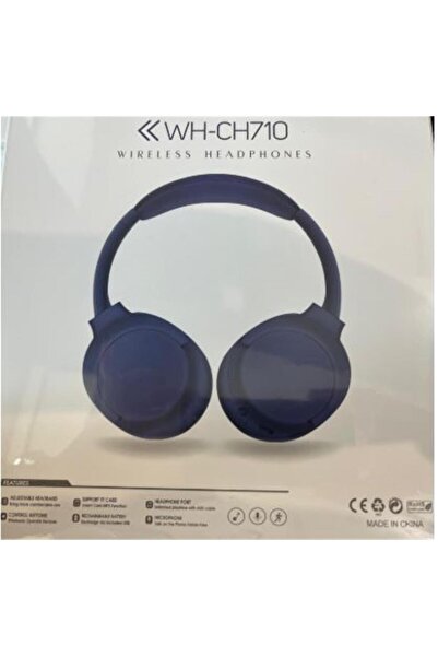 Universal هادرون WH-CH710 سماعة بلوتوث زرقاء 76-53-43 ملم