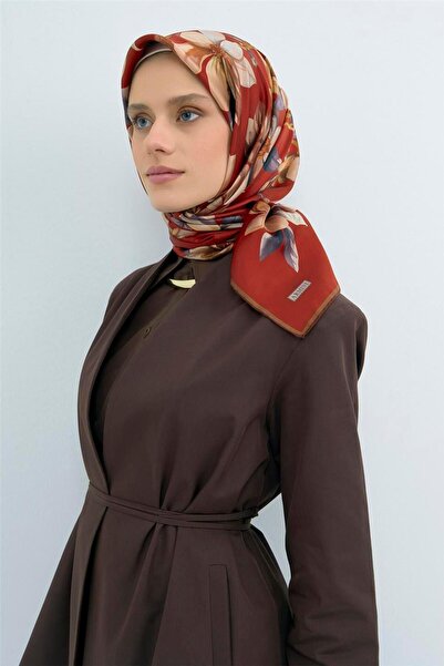 Armine Eșarfă din mătase pură tip twill 9524D 56