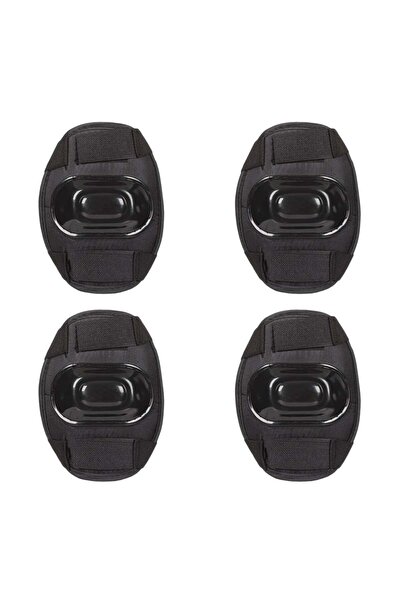OEM Set Echipament de Protectie cu Genunchiere & Cotiere Negre - 4 piese