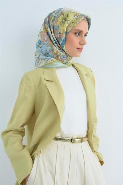 Armine Eșarfă din mătase pură tip twill 9535D 84