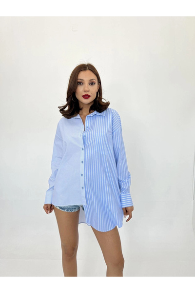 nedo7 6763 Shirt-Denver Stripes