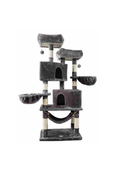 senye Cat Scratching 60X50X145 cm Plush Coated Multi-Layer Play and Rest House