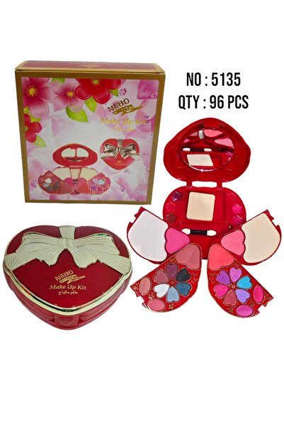 soft rose مجموعة مستحضرات التجميل من سوفت روز روووعه على شكل قلب تصلح للهداء