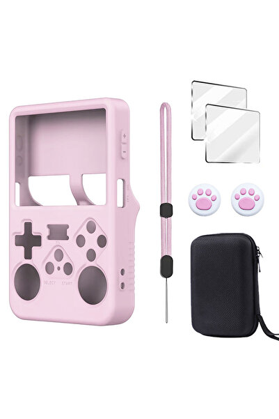 Choice Pink Set Protective case For R36S Silicone Case Soft 360° drop protect...