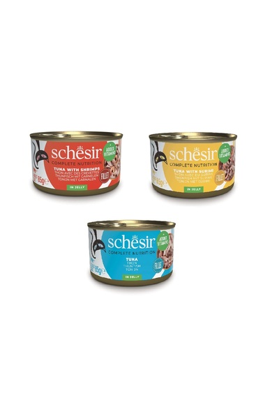 Schesir Karma Tam ve Dengeli Kedi Konservesi 85 Gr. X 3 Adet