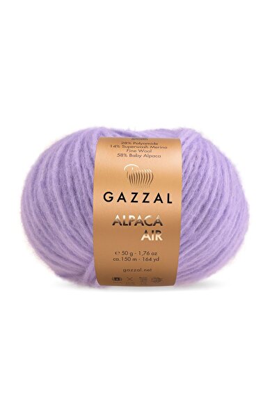 Gazzal Alpaca Air 58% Lână de alpaca pentru bebeluși 14% Lână merinos 28% Pol...
