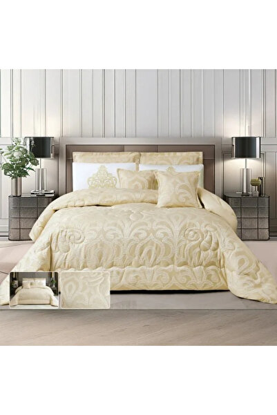 TULIN Embroidered duvet cover set, royal design, single size 230 x 170 cm