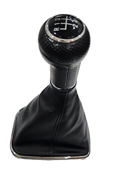 AKİŞ AUTO مقبض ناقل الحركة لسيارة جولف 4 - بورا، 5 سرعات، مطلي بالنيكل، متواف...