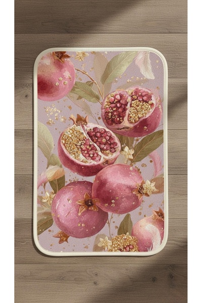 VELLORA HOME Kaymaz Tabanlı Yıkanabilir Mutfak Halısı Kapı önü Paspası Halı Y...