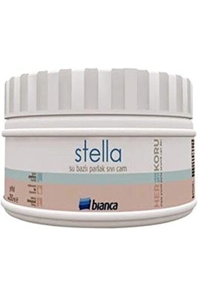 Bianca Stella Su Bazlı Sıvı Cam Parlak 250 Ml Şeffaf