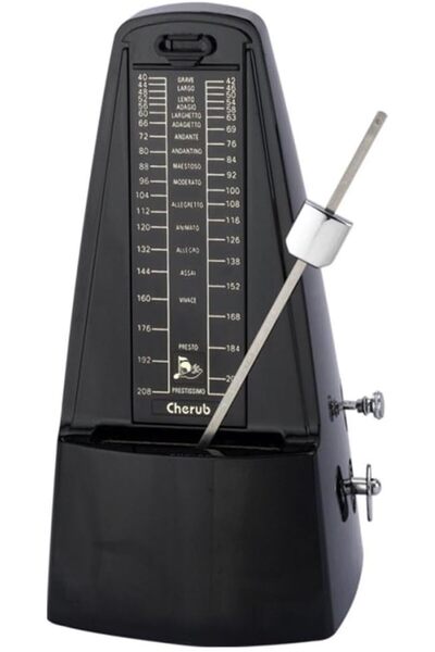 BRF TrendySell Cherub WSM-305 BK Zilli Mekanik Metronom
