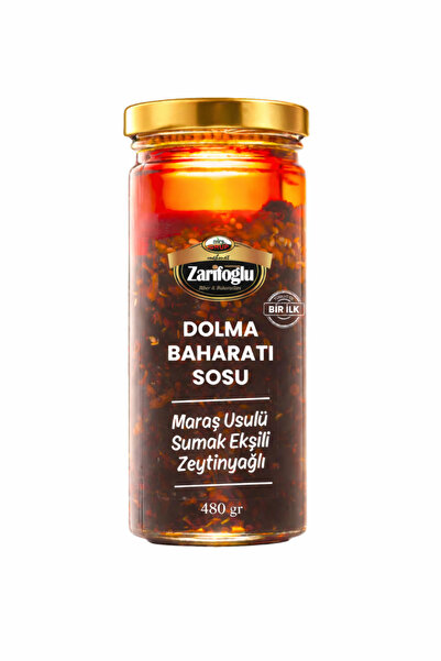 Zarifoğlu Dolma Baharatı Sosu Maraş Usulü Sumak Ekşili Zeytinyağlı 480 gr