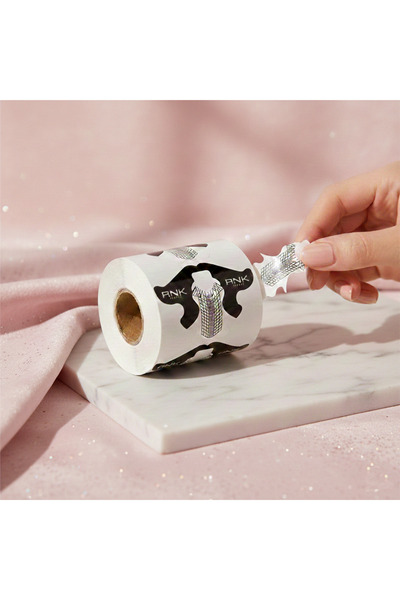 RNK BEAUTY Protez Tırnak Şablonu Plastik - 50 Adet
