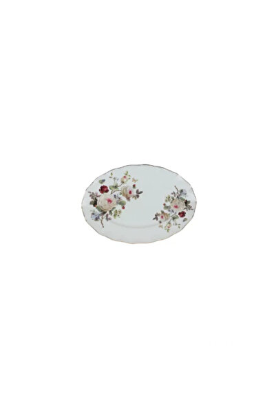 Generic Distinctive serving plate - oval - 26 x 18 cm
